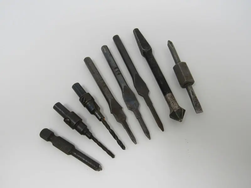 Vintage 8-Piece Drill Bit Assortment – Pre-Owned Professional Kit 1