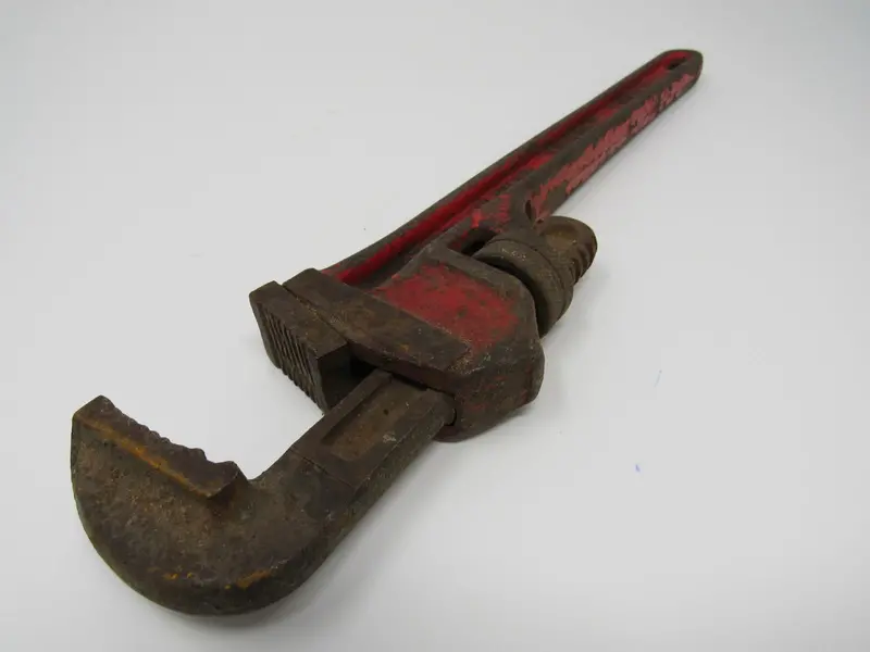 Vintage Goaran 14-Inch Pipe Wrench – 1/8-Inch Jaw Capacity 1