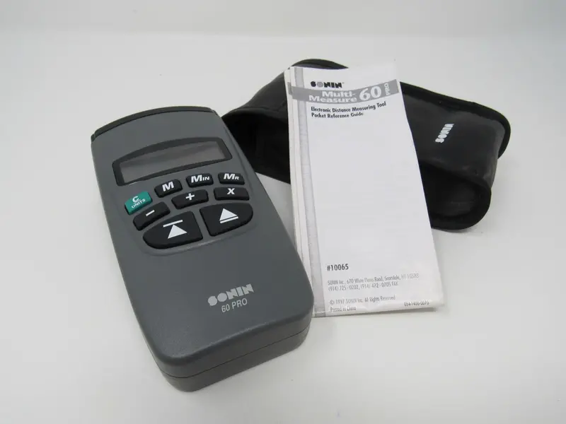 Vintage Sonin Multi-Measure 60 Pro – Laser Distance Meter, Model 10065 (Used) 1