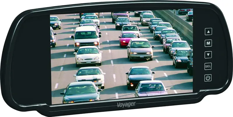 Voyager Vom73Mm Mirror-Mount Rearview Camera System 1