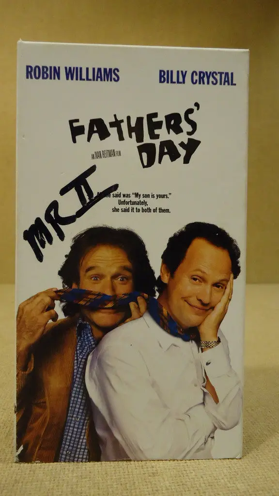 Wb Father’S Day Themed Vhs Tape – Plastic Cassette, Pre-Owned 1