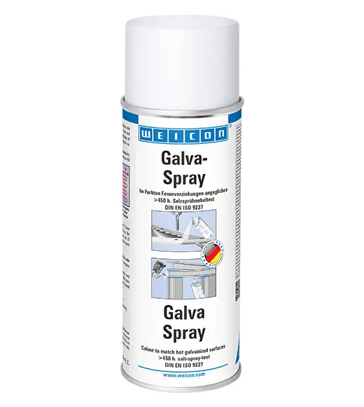 Weicon Galva Spray – 400Ml Zinc-Rich Protective Coating For Metal Surfaces 1