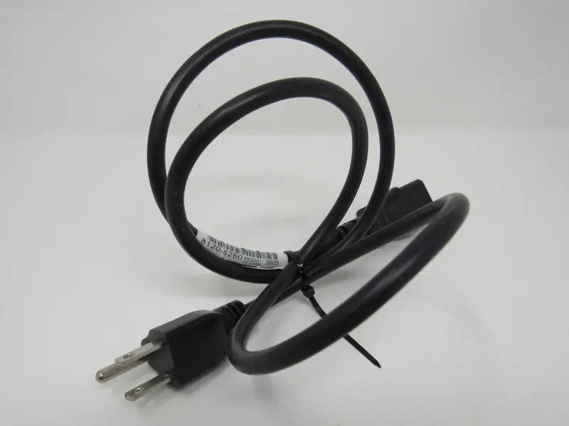 Well Shin Power Cord – 3 Ft Nema 5-15P To Iec C13 (Ws-002, Used) 1