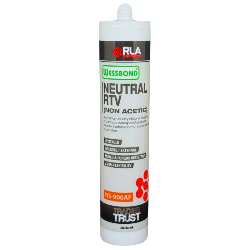 Wessbond Anti-Fungal Neutral Rtv Silicone Sealant – Clear, 300 G 1