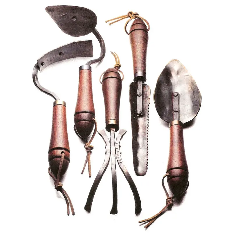 Wholesale 5-Piece Handcrafted Gardening Tool Gift Set 1
