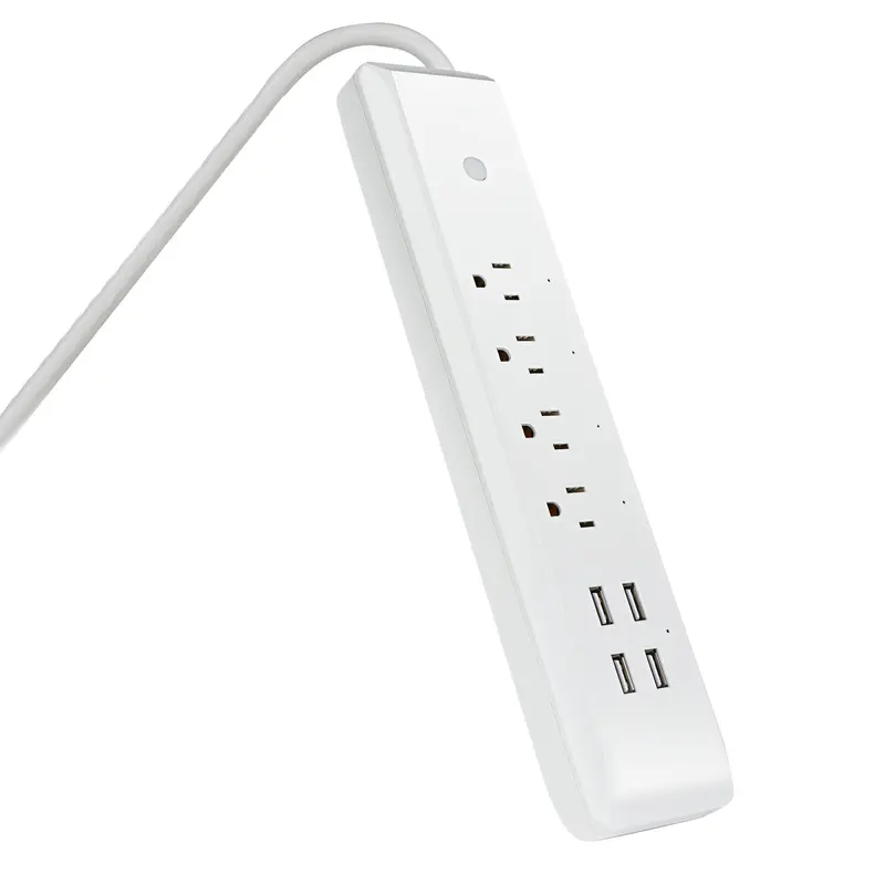 Wi-Fi Smart Power Strip With 4 Outlets – Remote Control Via App 1