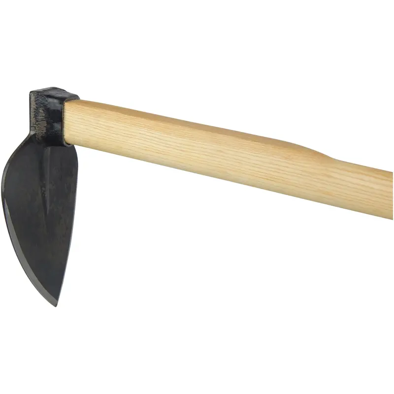 Wide Heart-Shaped Hoe (Herzhacke) – Broad-Blade Weeding And Soil Cultivation Tool 1