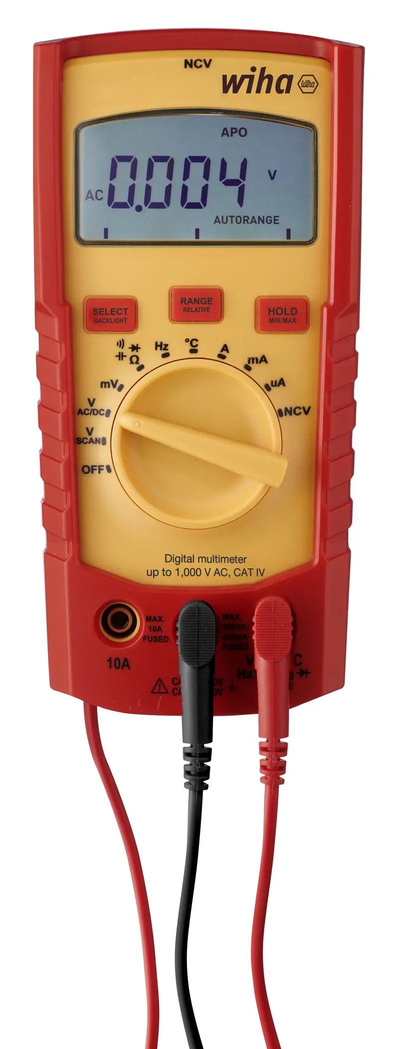 Wiha Cat Iv Digital Multimeter – True Rms, 1,000 V Ac Rating 1