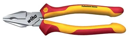 Wiha High-Leverage Combination Pliers – 9" (225 Mm), Vde Rated 1