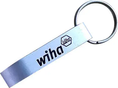 Wiha Keychain Mini Bottle Opener – Compact Metal Tool 1