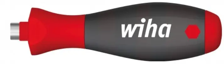 Wiha Magnetic 1/4" Bit Holder With Ergonomic Handle 1