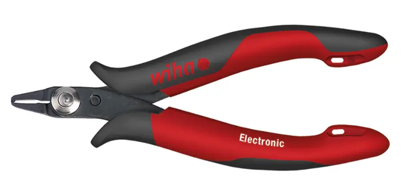 Wiha Micro Oblique Cutting Nippers For Electronics – 125Mm (5 Inch) 1