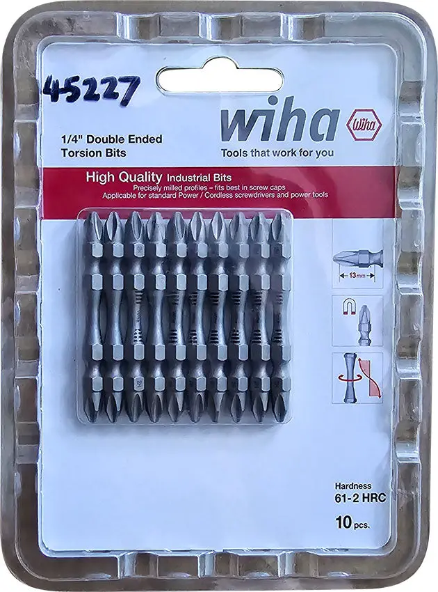 Wiha Ph2 Double-Ended Torsion Bit – 65 Mm Length 1