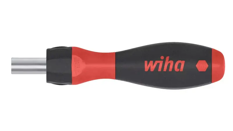 Wiha Ratchet Screwdriver With Bit Holder – Softfinish® Ergonomic Design 1