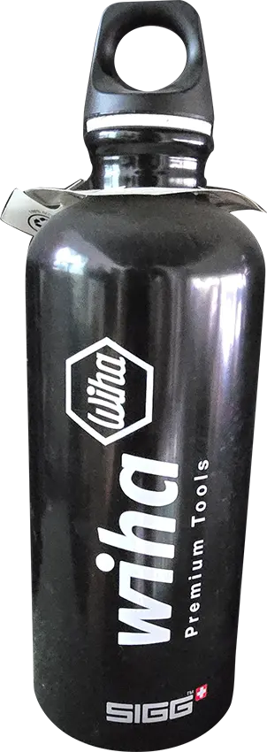 Wiha Sigg Traveller Water Bottle – 0.6L Matte Black 1