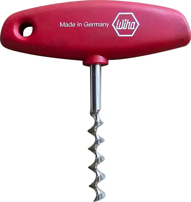Wiha Stainless Steel Corkscrew – Sleek Bottle Opener 1