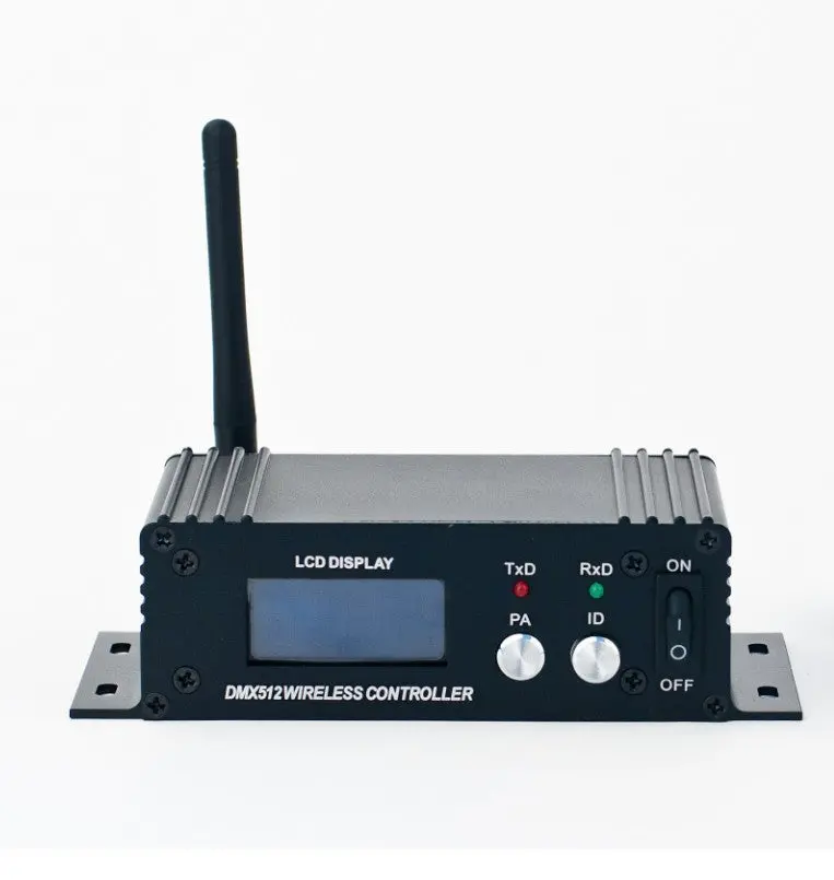 Wireless Dmx512 Transceiver – 2.4Ghz Digital Display, 400M Range, Xlr3 Interface 1