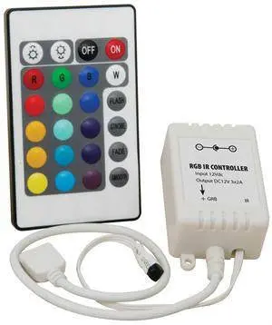Wireless Ir Remote Control For Rgb Led Strips – 30-Key Universal Controller 1
