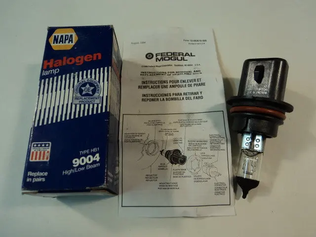 Wix 9004 Hb1 Halogen Headlight Bulb – Clear High/Low Beam, Federal-Mogul 1