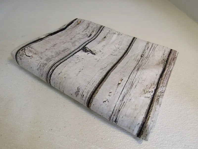 Wood-Grain Photography Backdrop – Off-White & Brown, 60" X 42", Mj-300D 1