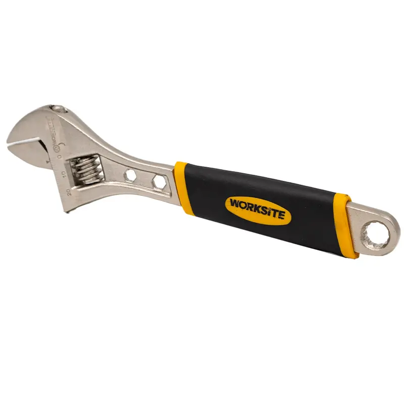 Worksite Wt2510 – 200 Mm Adjustable Wrench With Ergonomic Grip 1