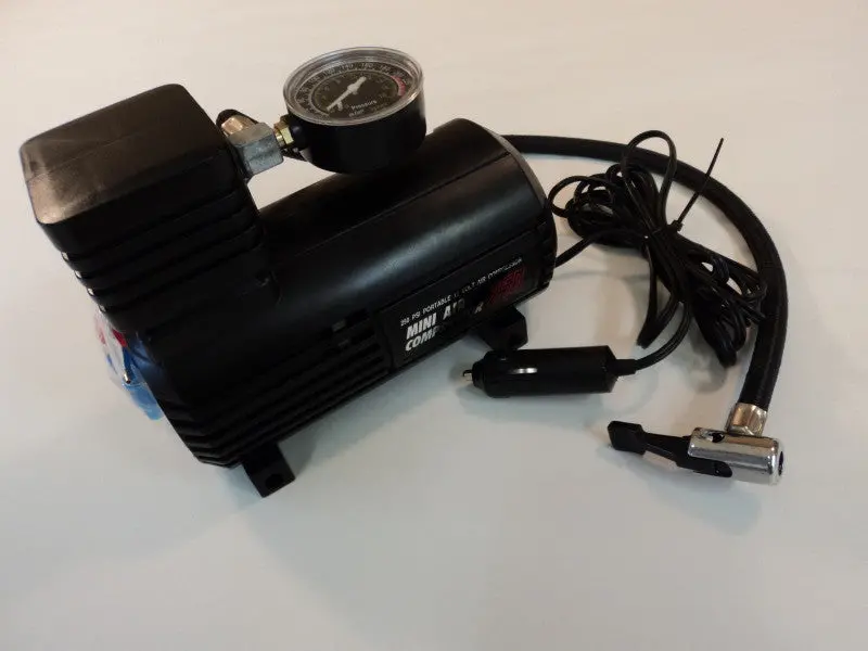 Wotion Portable 12V Mini Air Compressor – 250 Psi, Black – Brand New 1