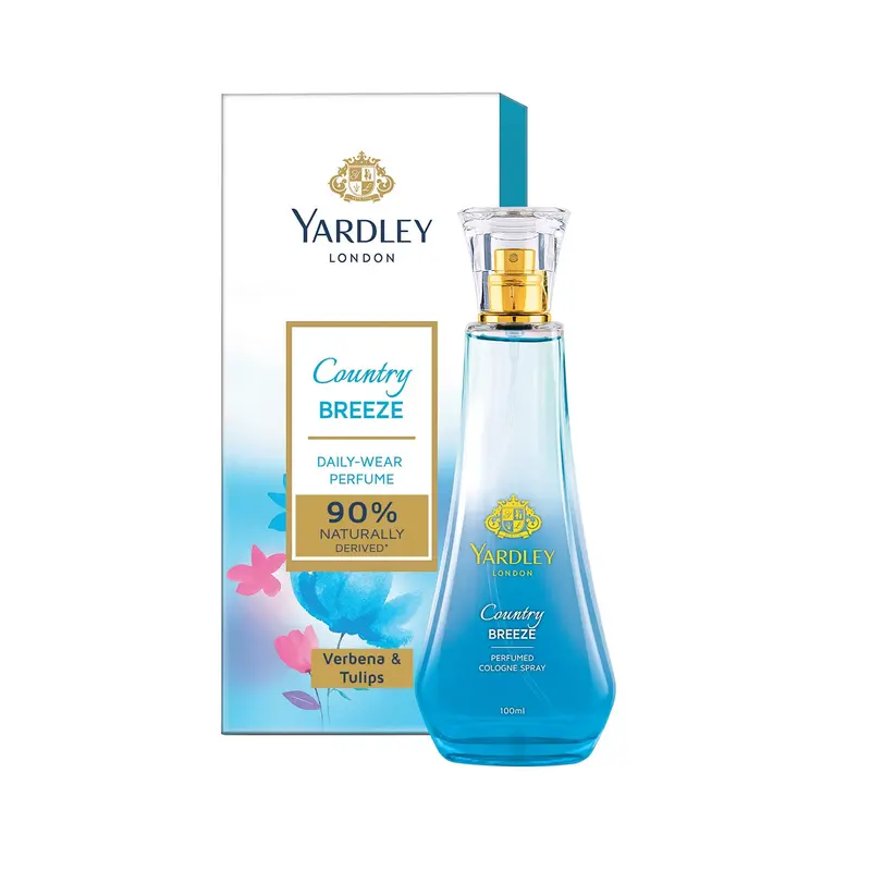 Yardley London Country Breeze Eau De Toilette – Verbena & Tulip Fragrance, 90% Naturally Derived, 100Ml 1