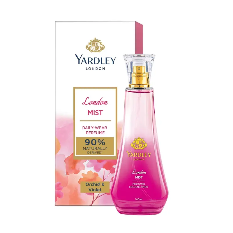 Yardley London Mist Eau De Toilette – Orchid & Ozonic Accord, 90% Naturally Derived, 100Ml 1