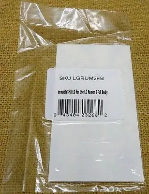 Zagg Invisibleshield Full-Body Screen Protector For Lg Rumor 2 1