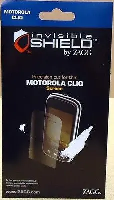 Zagg Invisibleshield Screen Protector For Motorola Cliq 1