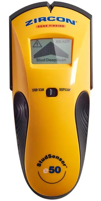 Zircon E50 Electronic Stud Finder With Edge Detection 1