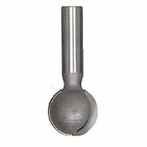 Amana 45962 Plunge Ball-Nose Router Bit — 5/8" Diameter, 1/2" Shank 1