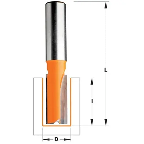Cmt 812.150.11 Solid Carbide Straight Router Bit – 1/2" Shank 1