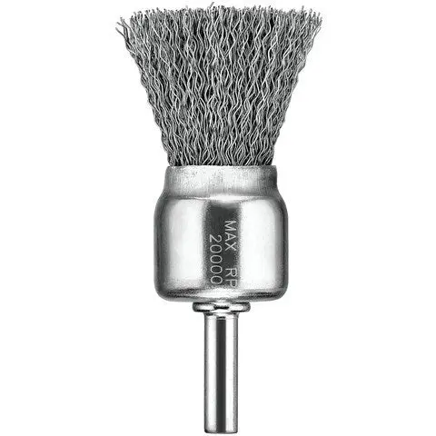 Dewalt Dw4901 1-Inch Crimped-Wire Carbon Steel Brush With 1/4-Inch Shank And .020-Inch Filament 1
