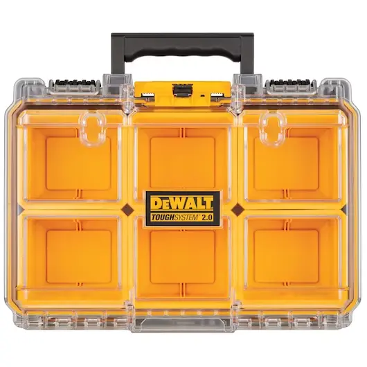 Dewalt Dwst08020 Toughsystem 2.0 Modular Organizer — Stackable, Durable Storage Solution 1