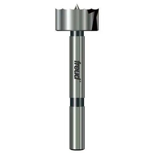 Freud 1-1/8" Diameter Forstner Bit – Precision Wood Boring Tool 1