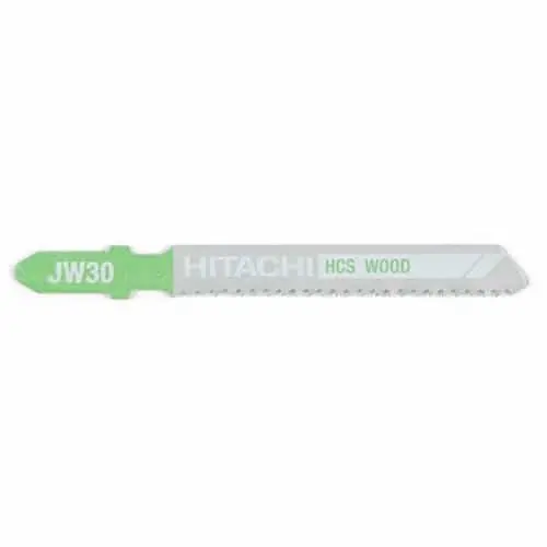 Hitachi 725386 Jig Saw Blade: 2-Hcs, 12 Tpi, 5" Wood-Cutting Blade 1