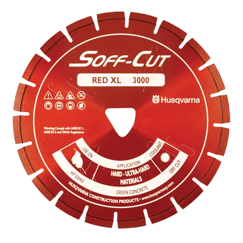Husqvarna Elite Soff-Cut Xl14-3000 Blade & Skid Plate Kit – Concrete Cutting System 1