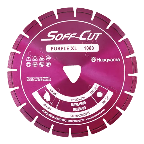 Husqvarna Elite Soff-Cut Xl14S14-1000 Diamond Blade With Integrated Skid 1
