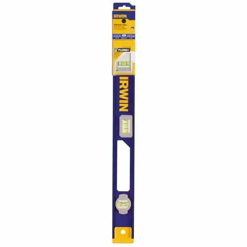 Irwin 1794106 Magnetic I-Beam Level – 24-Inch Blue-Anodized Aluminum 1