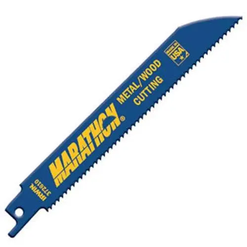 Irwin 372110P5 Reciprocating Saw Blades – 12-Inch, 10/14 Tpi, 5-Pack 1