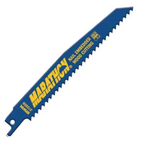 Irwin 372156Bb Reciprocating Saw Blades — 12-Inch, 6 Tpi, Barcoded 50-Pack 1