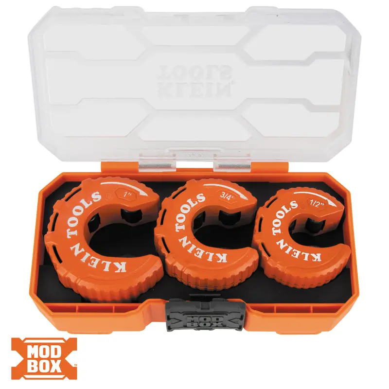 Klein 50048 C-Style Copper Tube Cutter Set – 3-Piece Professional Kit 1