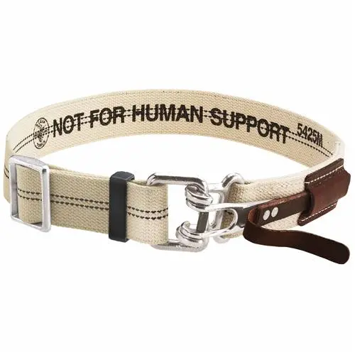 Klein Tools 5425Xl Adjustable Tool Belt – Cotton/Polyester Blend With Quick-Release Buckle 1