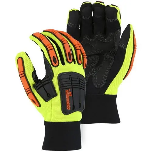 Majestic 21242Hy Knucklehead X10 Mechanic’S Gloves – High-Dexterity Design 1