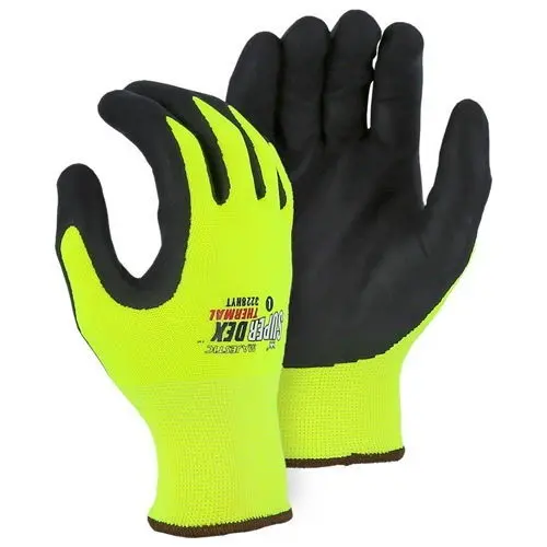 Majestic Cold Nitrile Hi-Visibility Gloves – Model 3228Hyt For Enhanced Grip 1