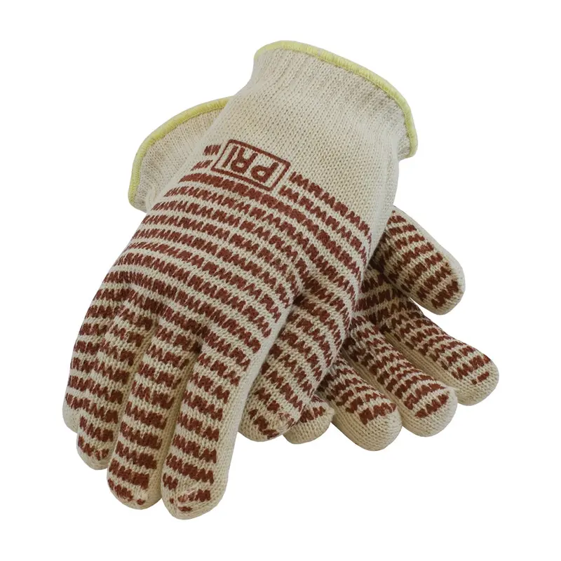 Pip 43-502L Hotmill Seamless Knit Work Gloves – 24 Oz Cotton, Double-Layered, Evergrip Nitrile Coating, Open Cuff (12-Pack) 1