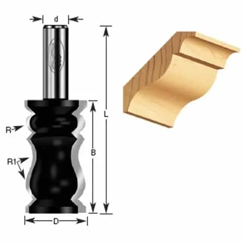 Timberline 420-90 Crown Moulding Profile #1 – Pre-Finished 1